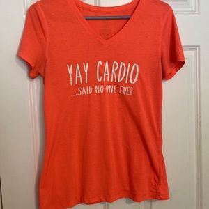 Fun workout top.